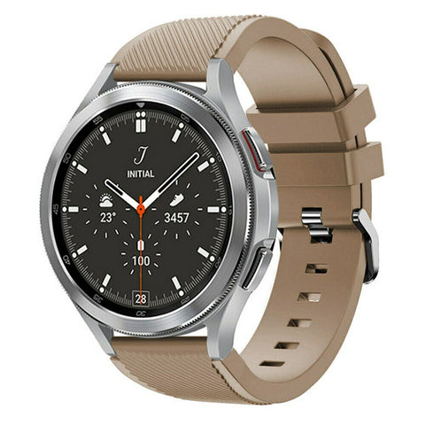 Silicone Sport Band (Samsung Galaxy Watch 4 / 5) Sand