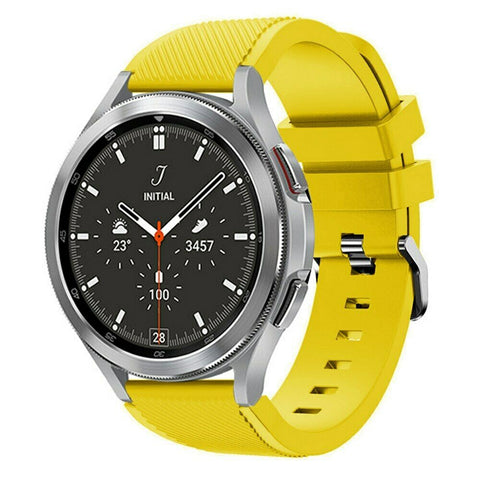 Silicone Sport Band (Samsung Galaxy Watch 4 / 5) Yellow