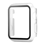 Apple Watch Polycarbonate/Tempered Glass Case - Silver