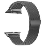 Magnetic Milanese Loop Band (For Apple Watch) Space Grey