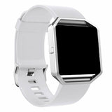 Silicone Sport Strap (For Fitbit Blaze) White