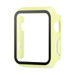 Apple Watch Polycarbonate/Tempered Glass Case - Yellow